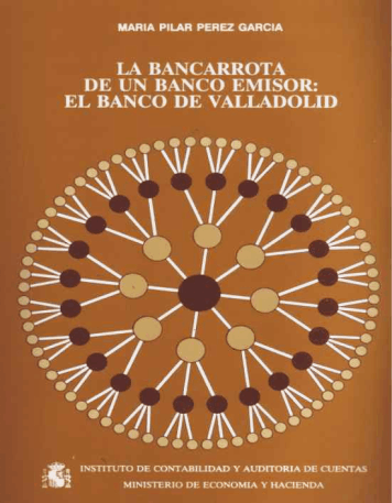 Portada del libro: BANCARROTA DE UN BANCO EMISOR: EL BANCO DE VALLADOLID, LA