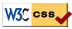 Certificado W3C Valid CSS. Abre una nueva ventana.